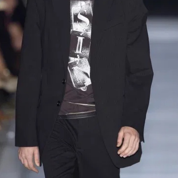 Dries Van Noten Split Leather Duo Zippers Belt S main image 11